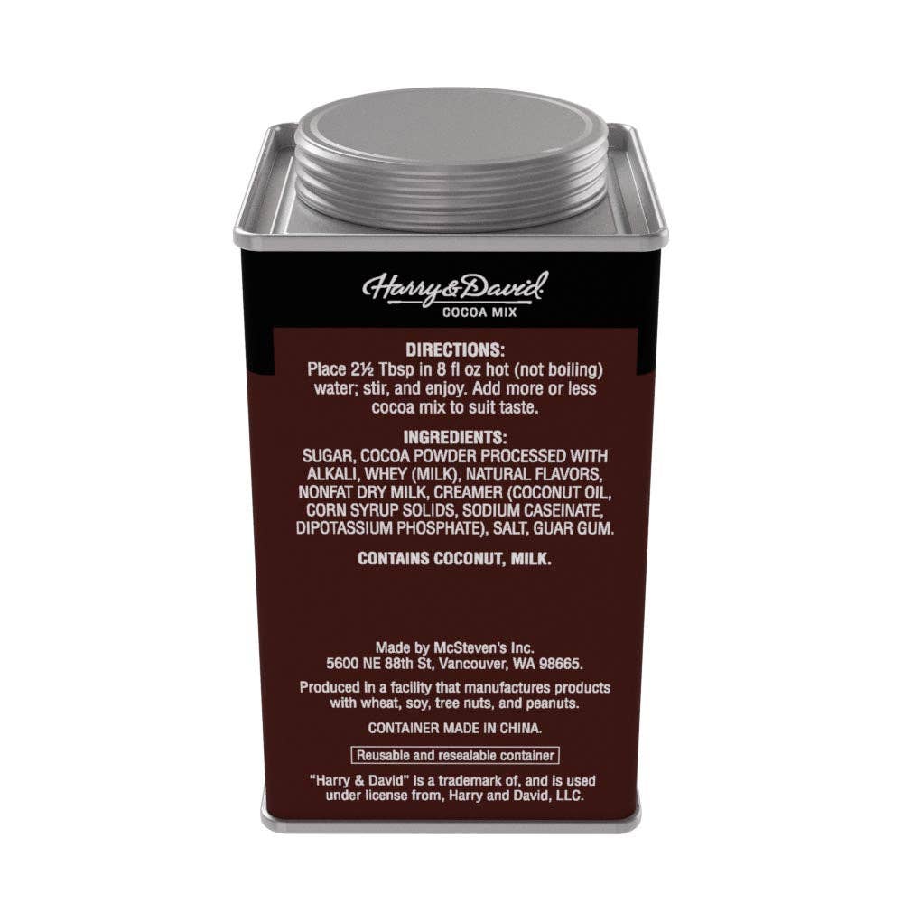 H&D® Truffle Cocoa - Salted Caramel Chocolate (6.25oz Tins)