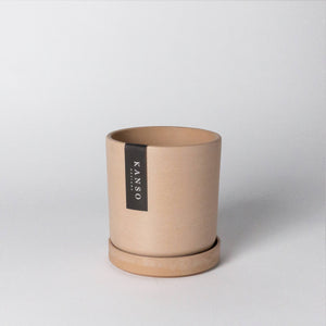 7" & 4" Signature Planters & Saucer | Earth Tones