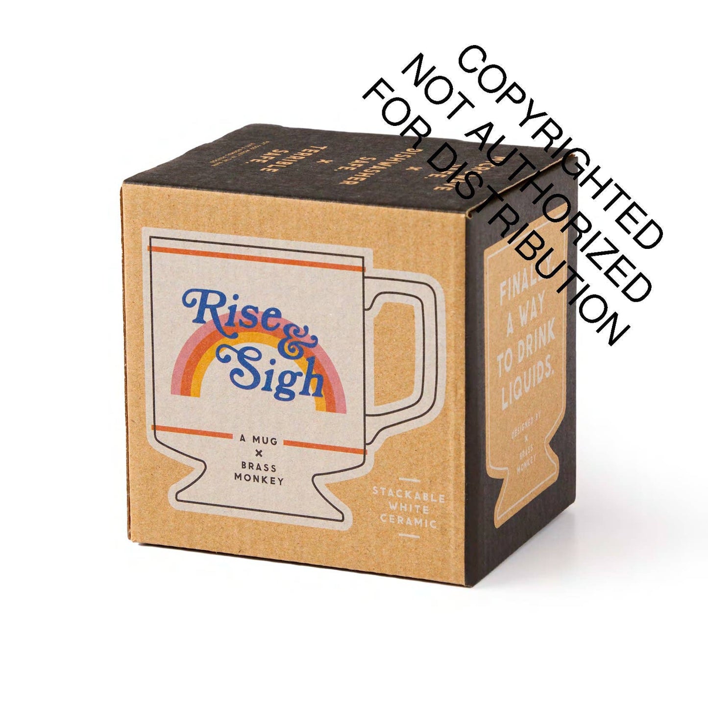 Rise & Sigh Pedestal Mug