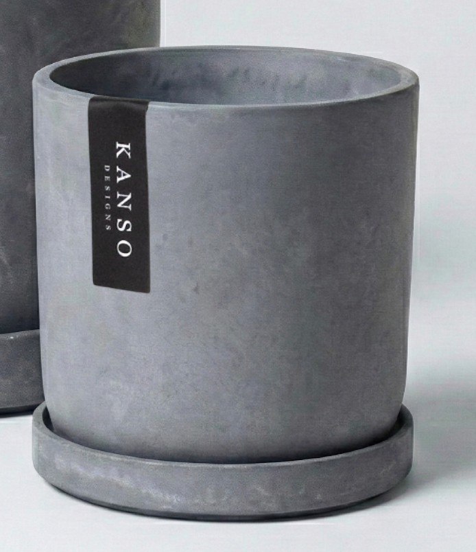 7" & 4" Signature Planters & Saucer | Earth Tones