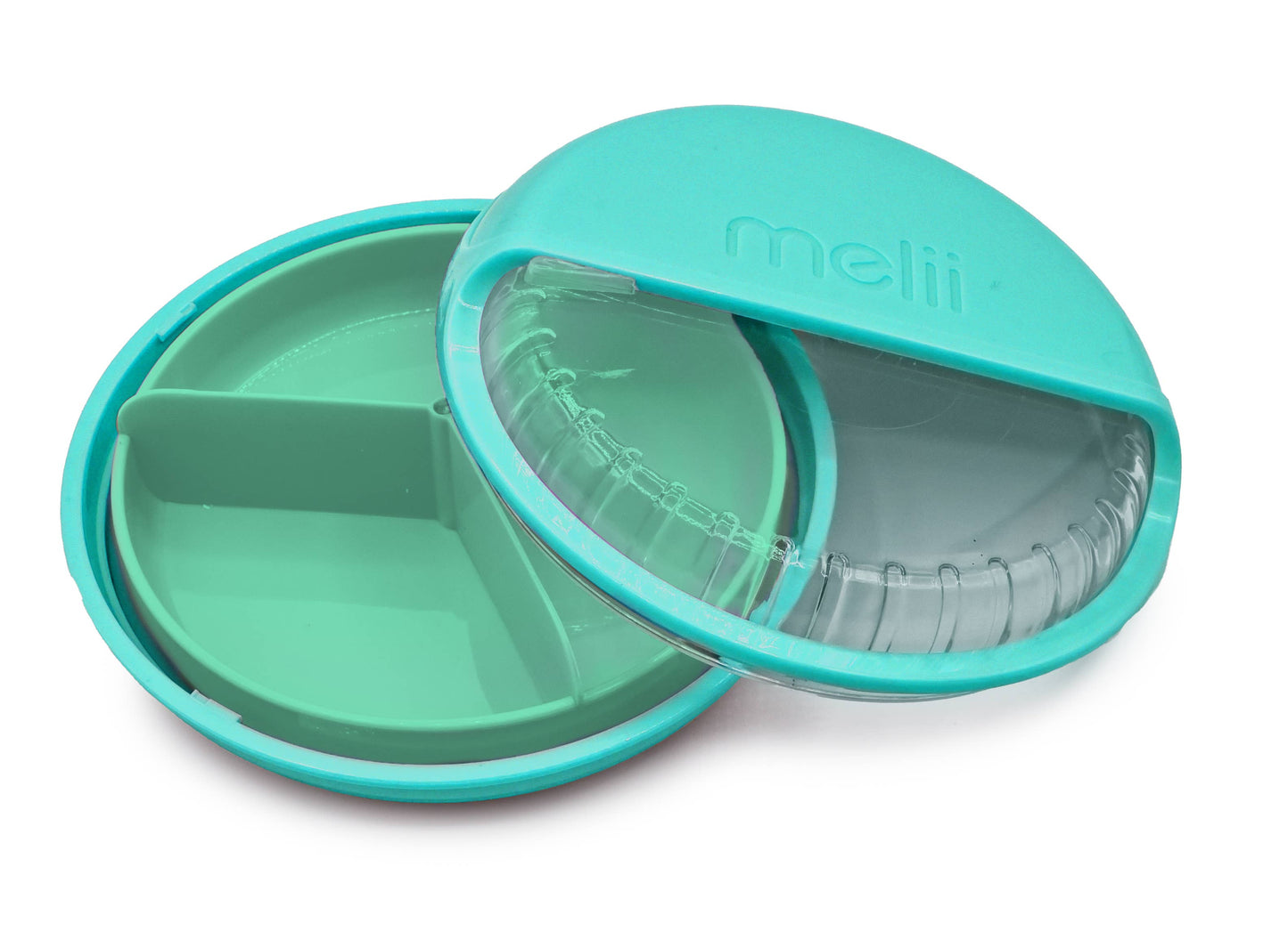 Spin Snack Container, Food Storage for Kids, 3 Compartments