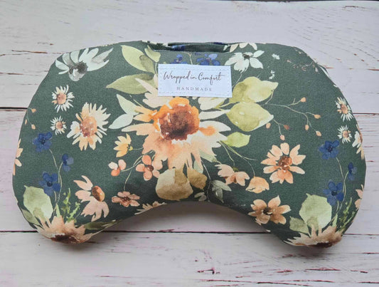 Organic Cotton Heating Pad - Bean Shaped