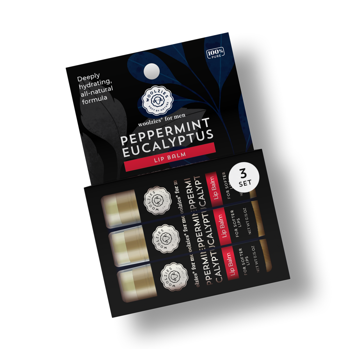 Peppermint - Eucalyptus Lip Balm