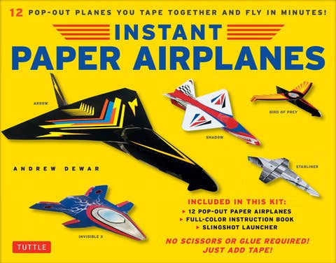 Instant Paper Airplanes Kit