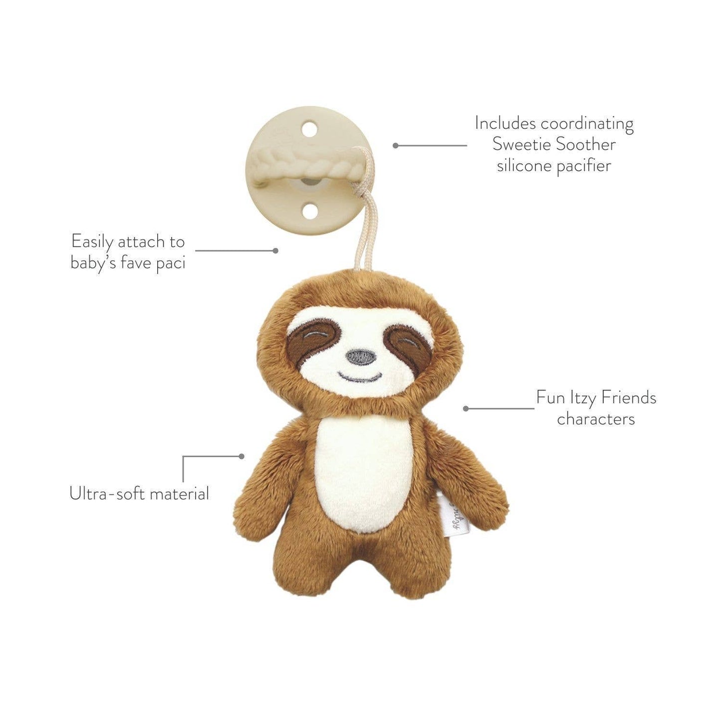 Sweetie Pal™ Plush & Pacifier