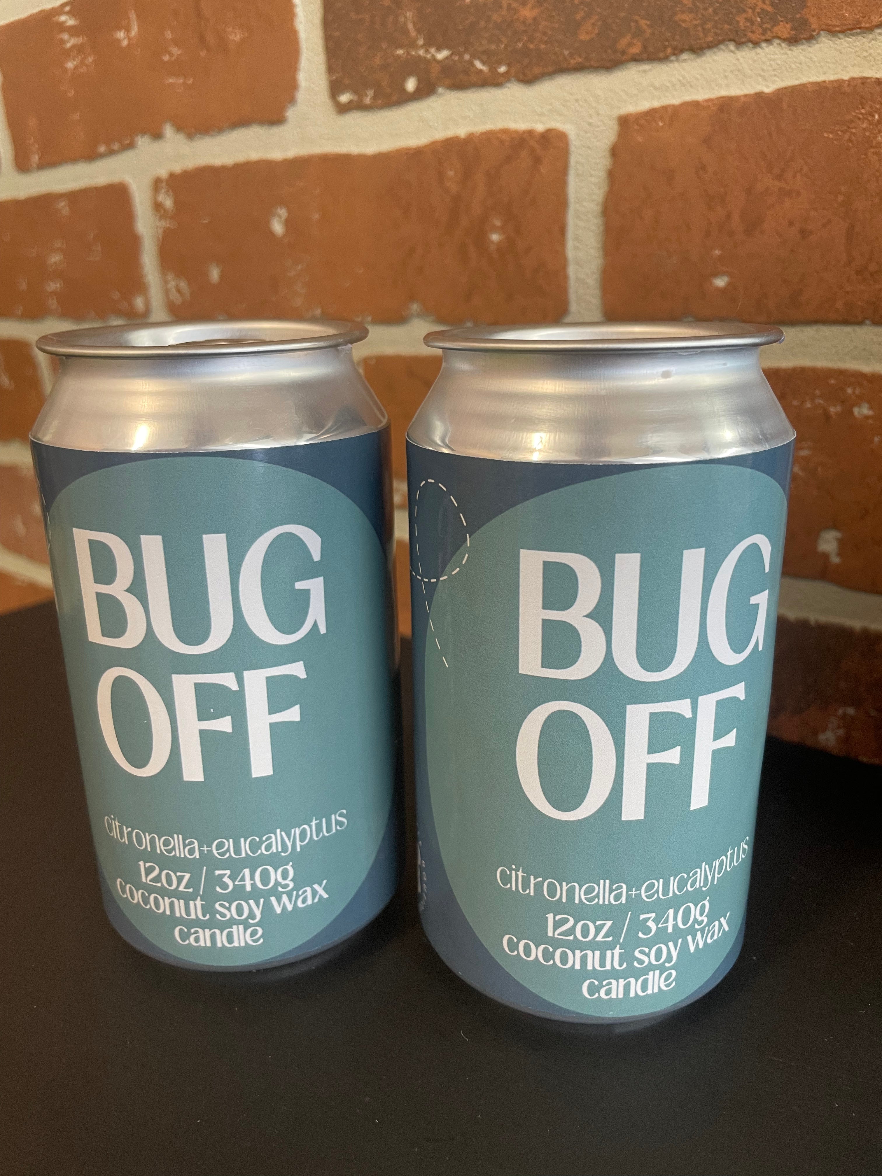 Bug Off Can Candle