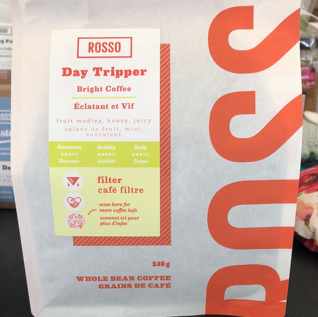 Rosso Whole Bean Coffee “Day Tripper”
