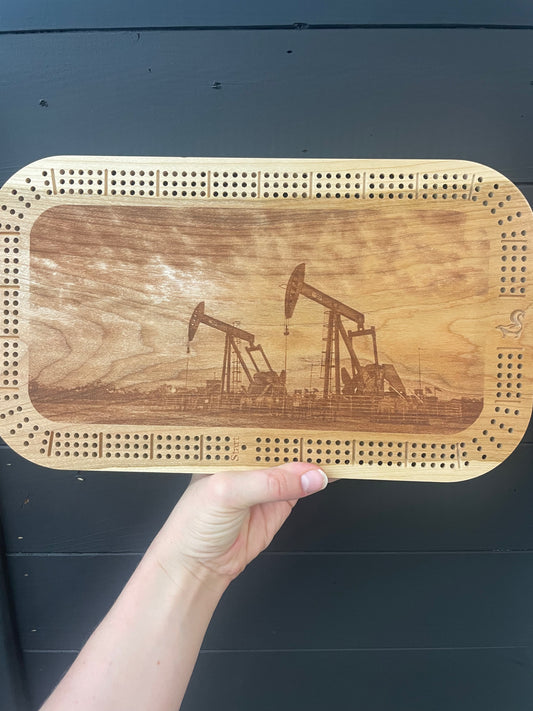 Pumpjack Crib Board