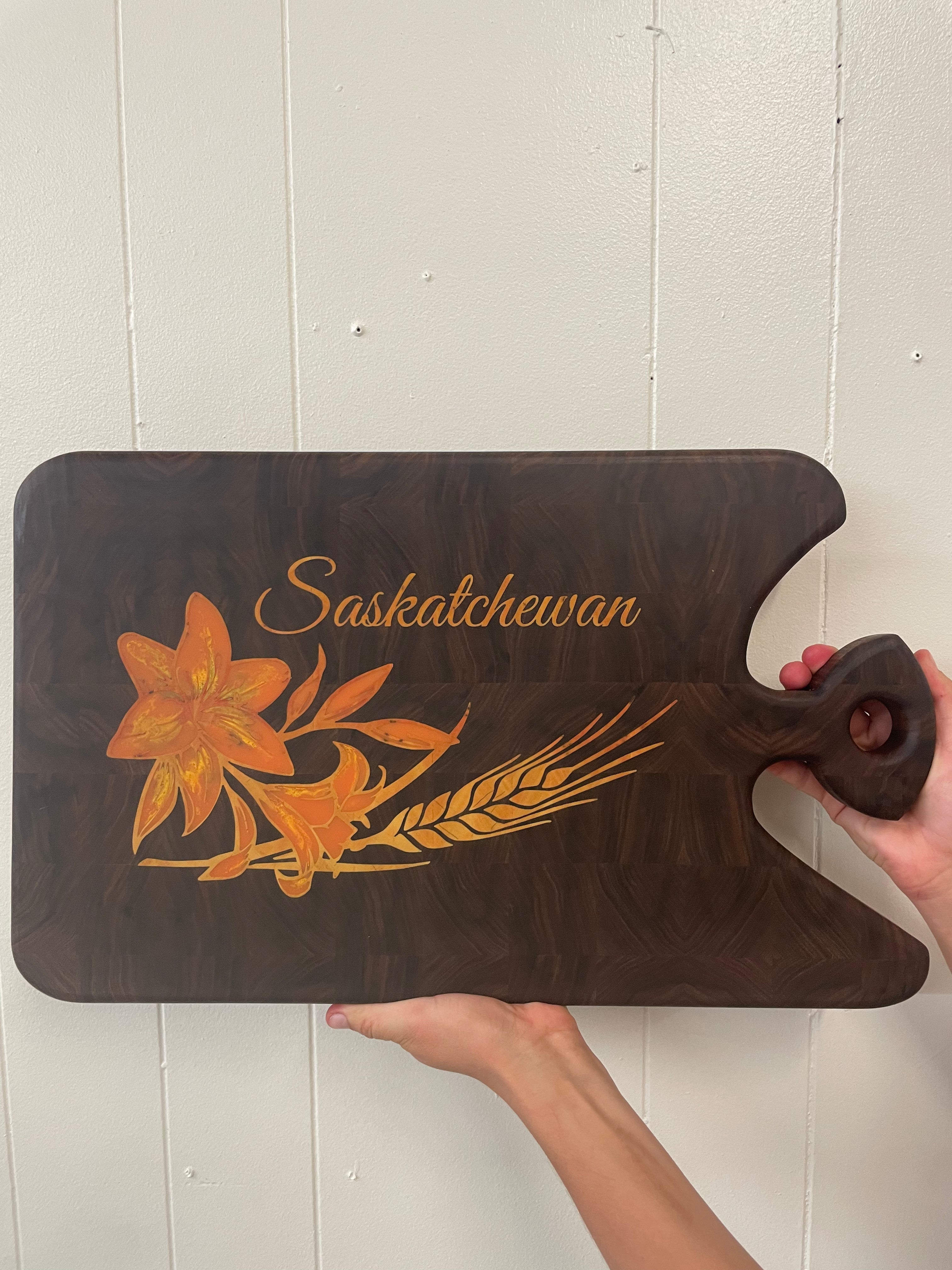 Saskatchewan Cheese board