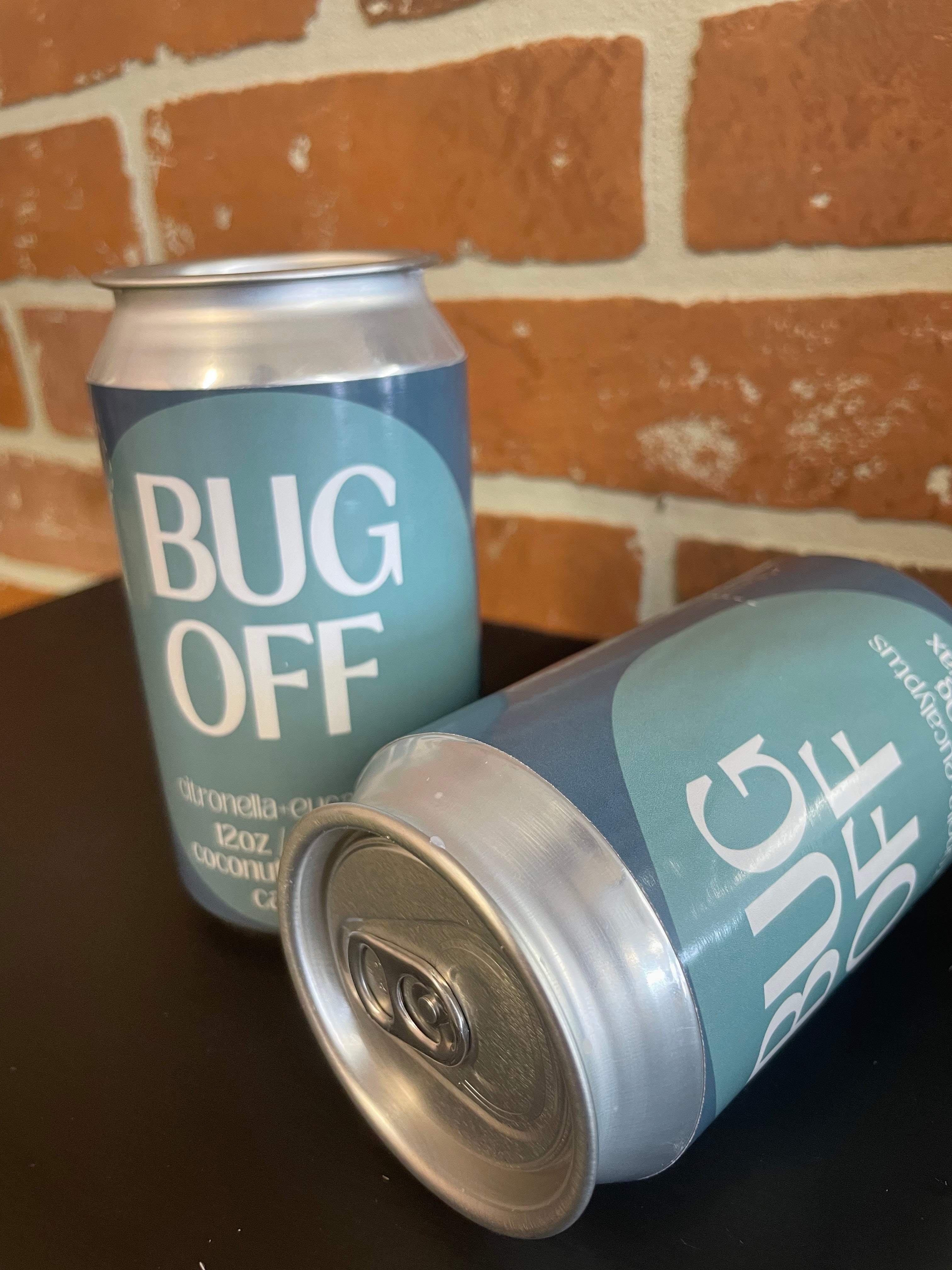 Bug Off Can Candle