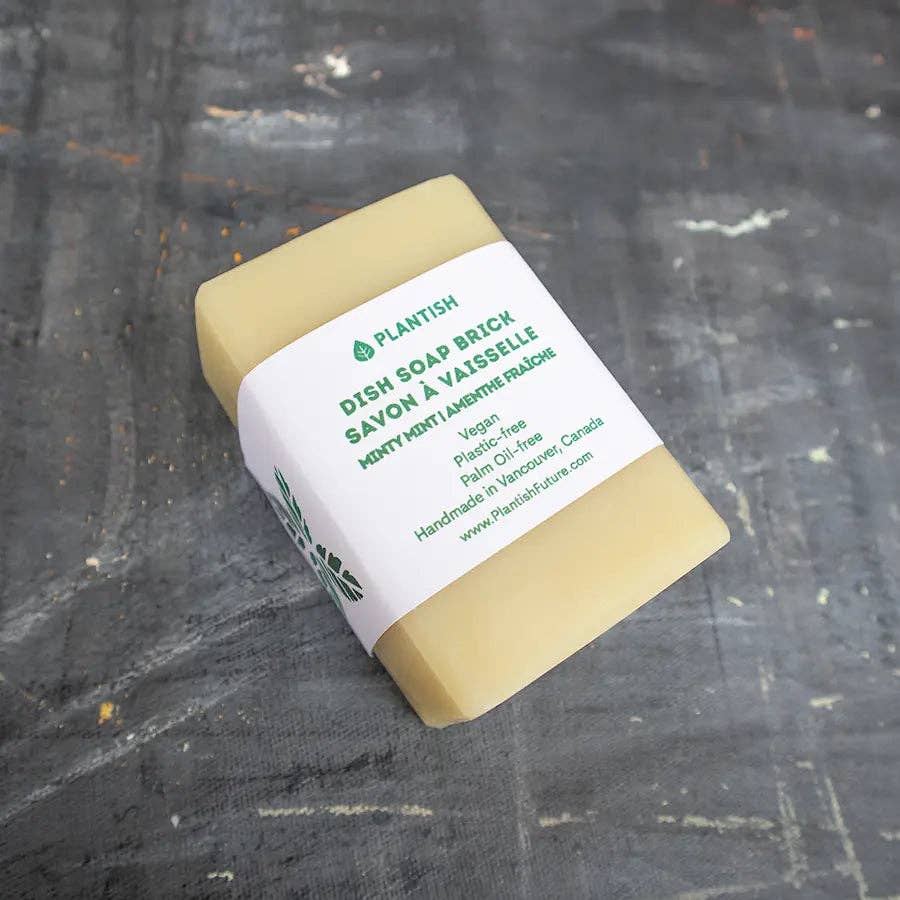 Minty Mint - Solid Dish Soap Brick (13oz)