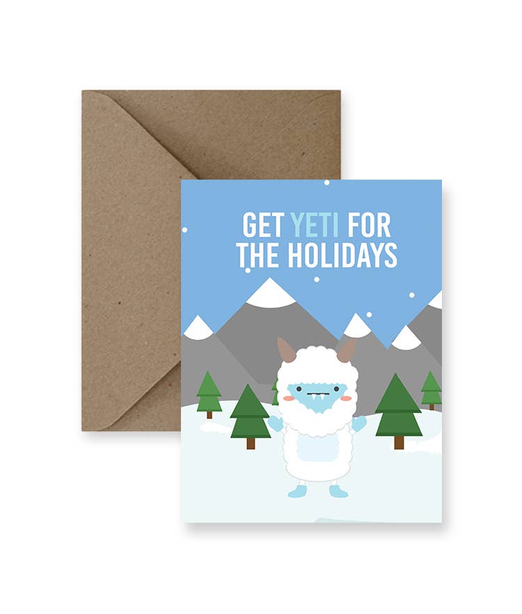 Get Yeti For The Holidays Christmas Card