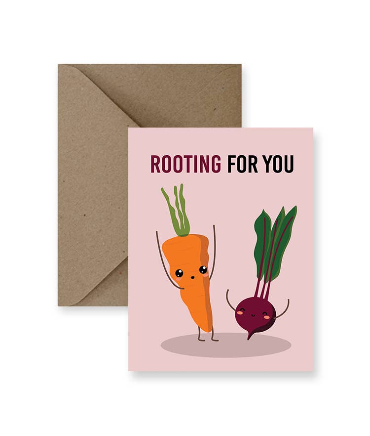 Rooting For You Encouragement Card
