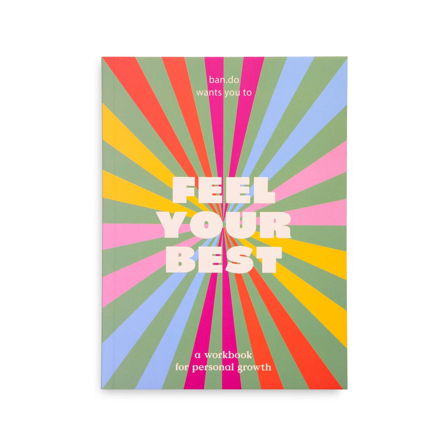 Wellness Goal Tracker, Feel Your Best (Pink)