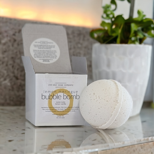 Lemon Meringue Bubble Bomb