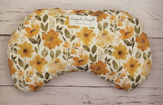 Organic Cotton Heating Pad - Bean Shaped