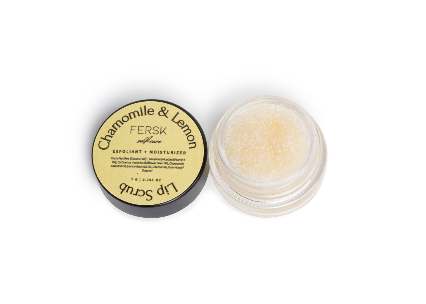 Chamomile Lemon Lip Scrub