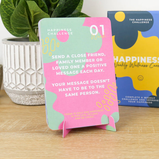 Happiness - Weekly Wellness Cards