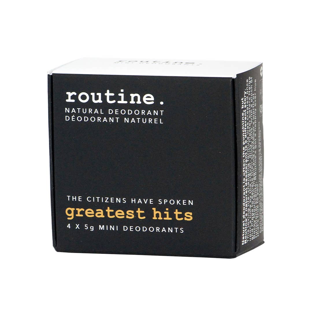 GREATEST HITS MINIS KIT (4 X 5G deodorants)