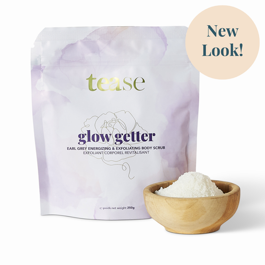Glow Getter, Earl Grey All-Natural Body Scrub