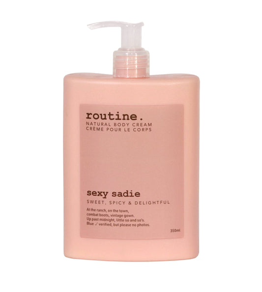 Sexy Sadie 350ml Natural Body Cream