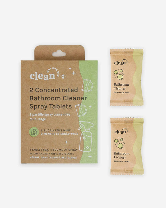 Eucalyptus Mint Bathroom Cleaning Spray Tablets 2 pack